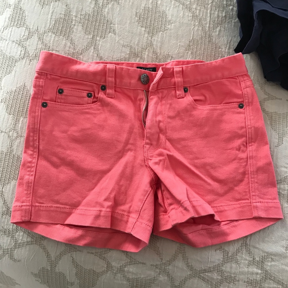 J crew denim shorts